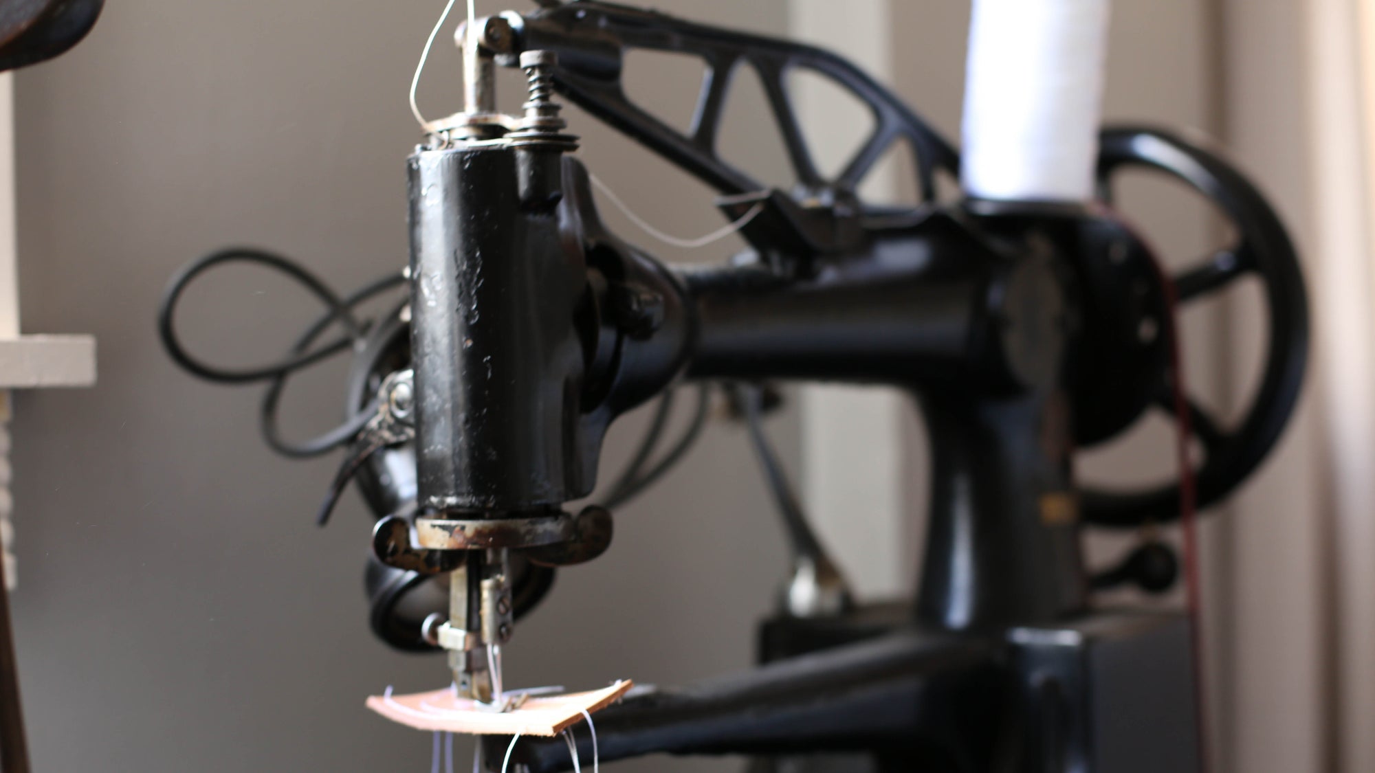 Our First Industrial Sewing Machine