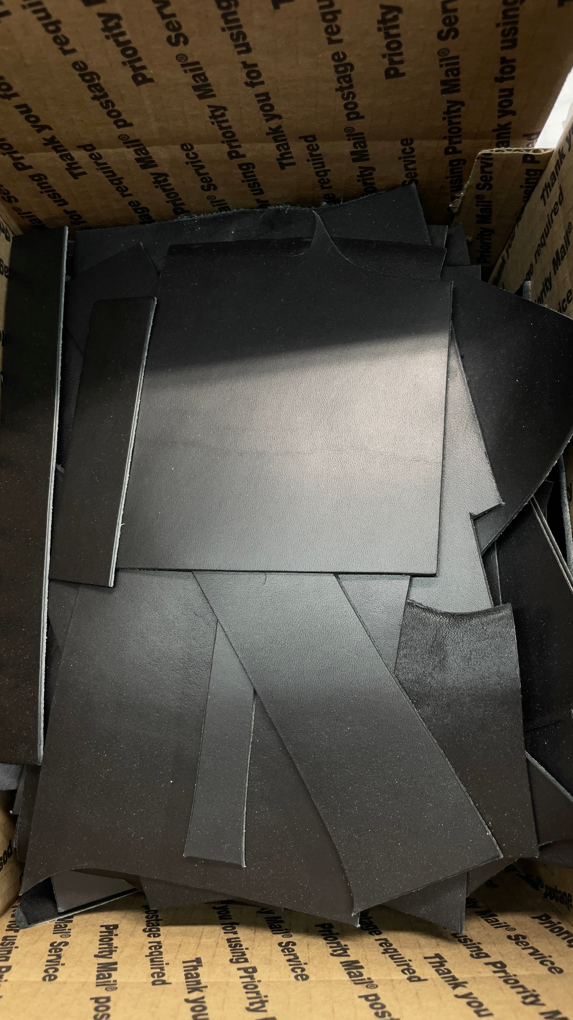 Large Box Leather Scraps (4.5/5oz)