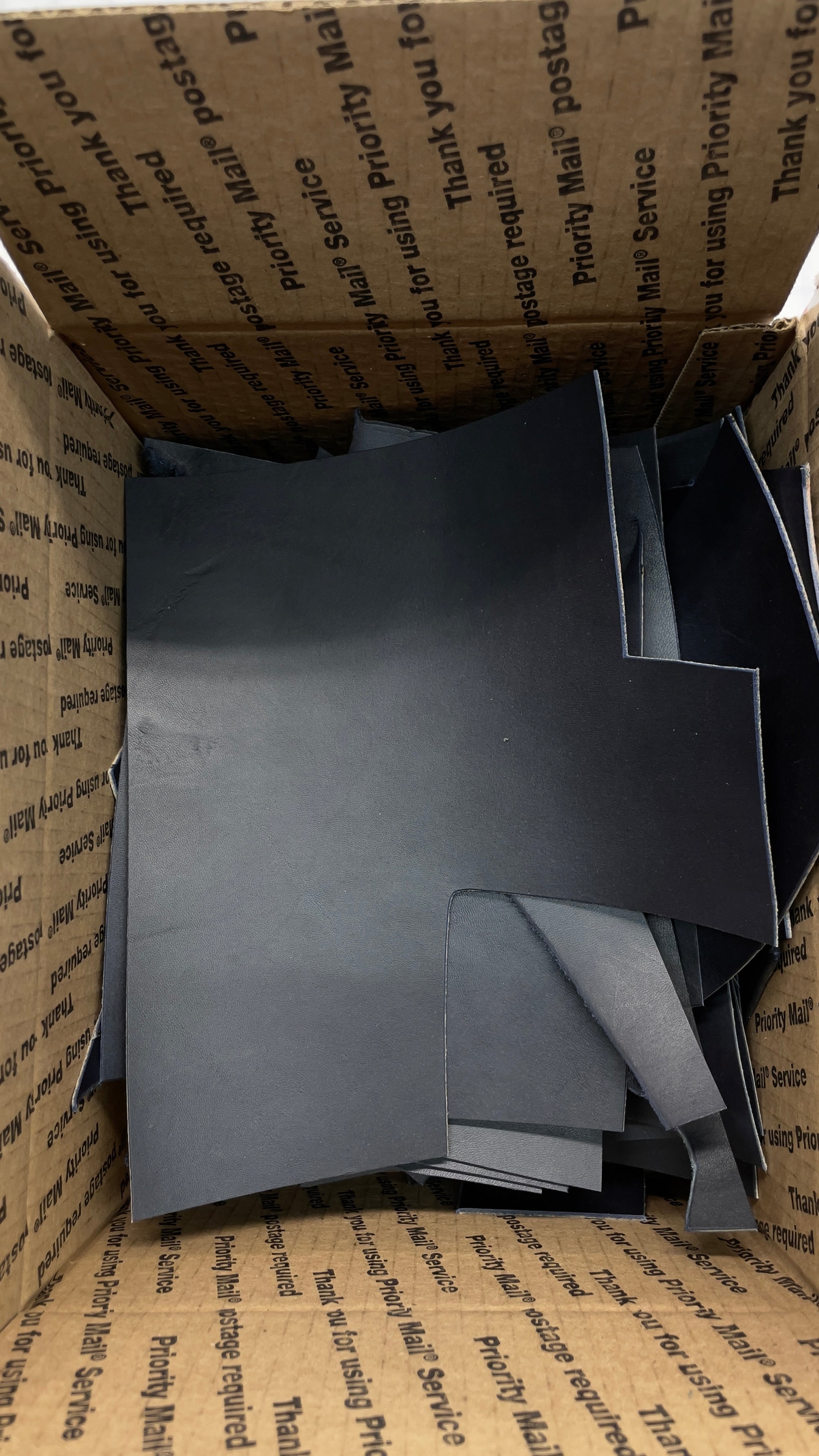 Large Box Leather Scraps (4.5/5oz)