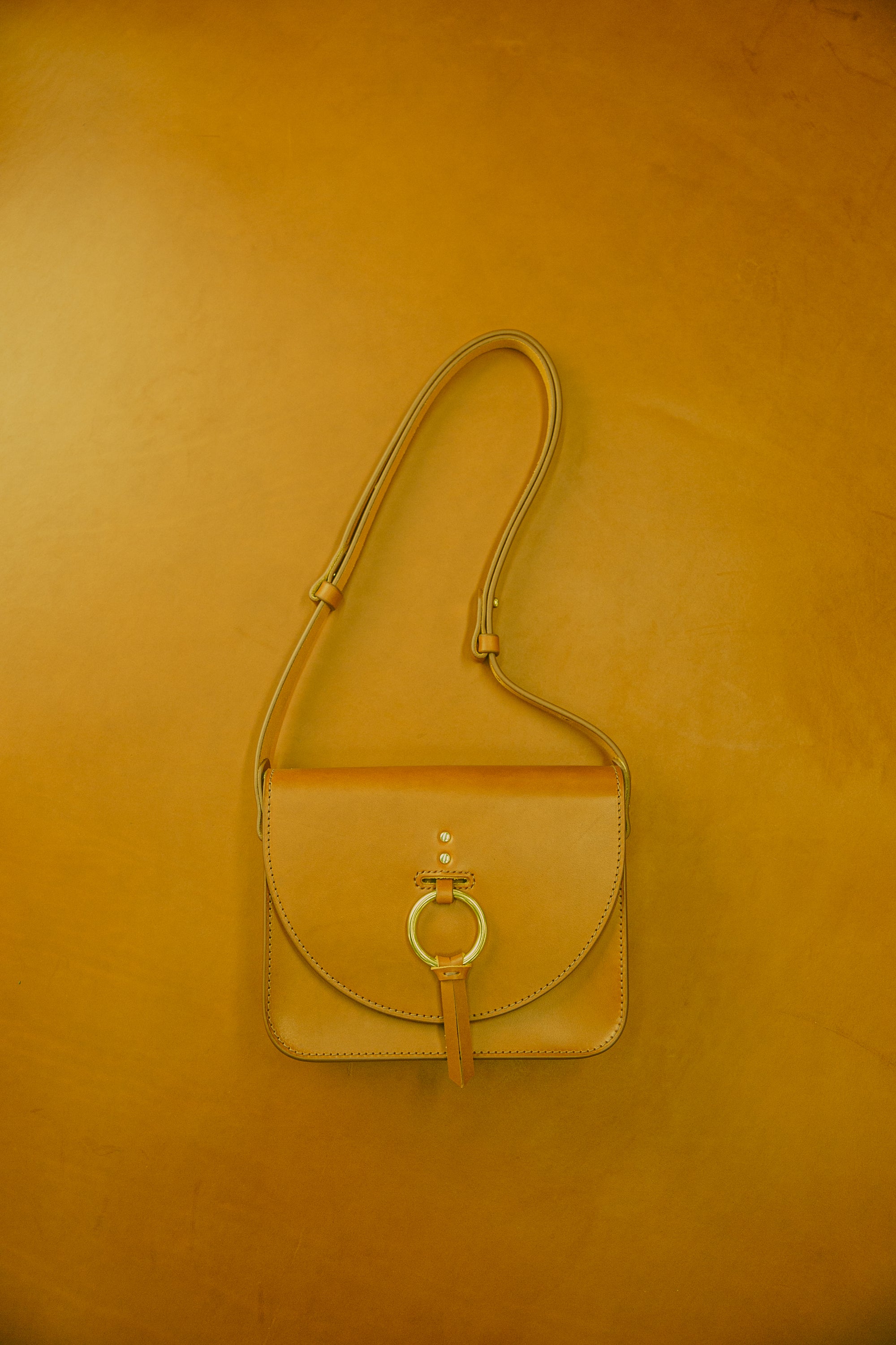 Greta Crossbody: Goldenrod