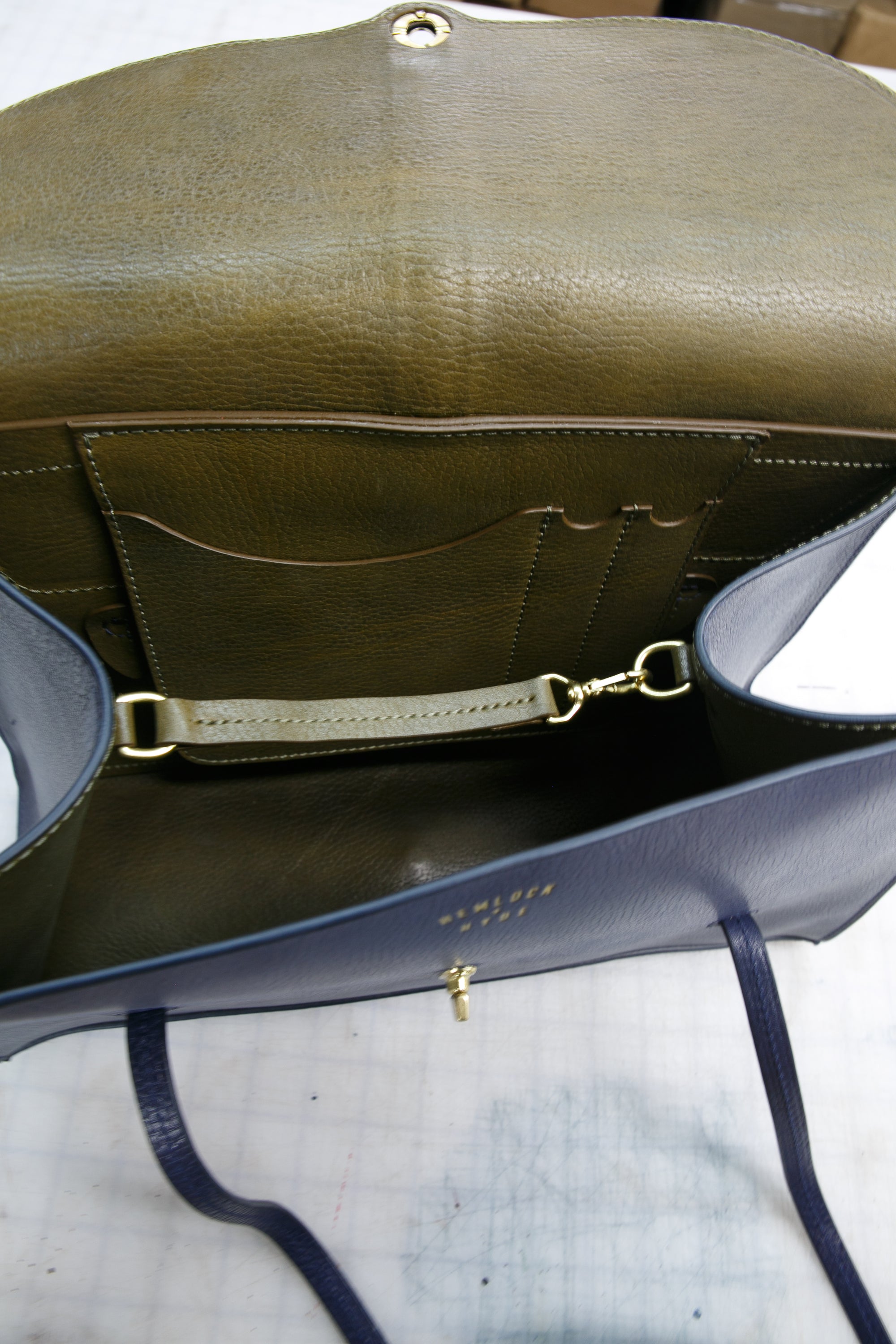 Milled Maeve 24:Two-Tone Prototype Navy/Olive