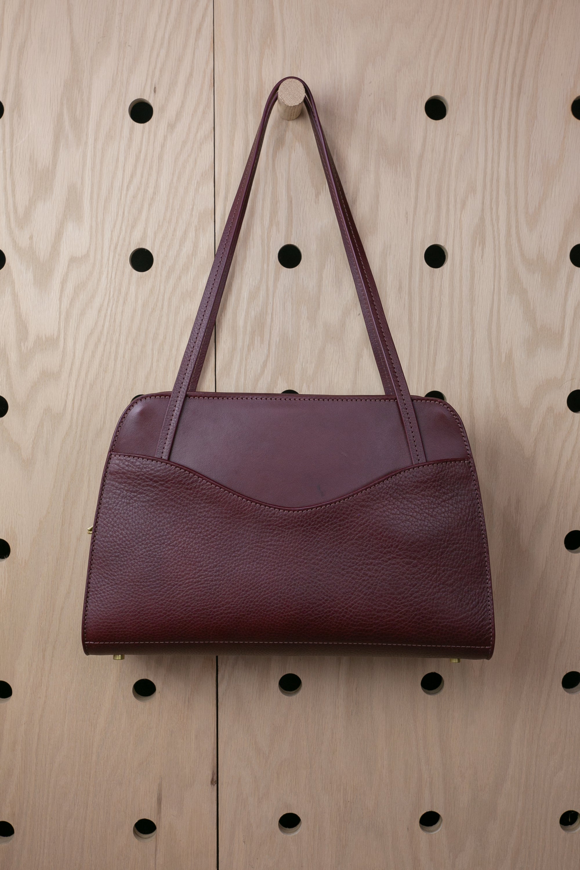 Berkeley Day Bag: Burgundy: Prototype